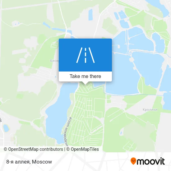 8-я аллея map