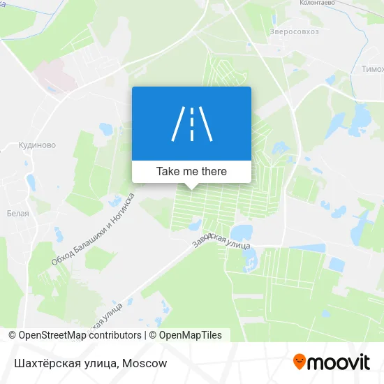 Шахтёрская улица map