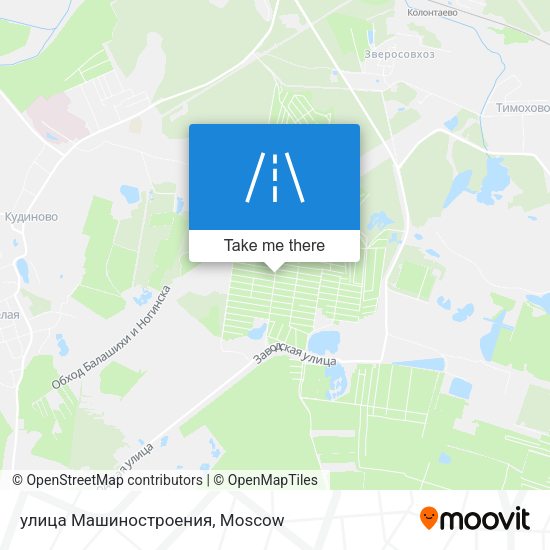 улица Машиностроения map
