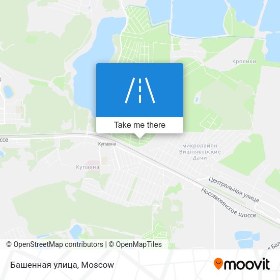 Башенная улица map
