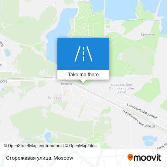 Сторожевая улица map