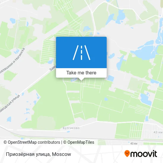 Приозёрная улица map
