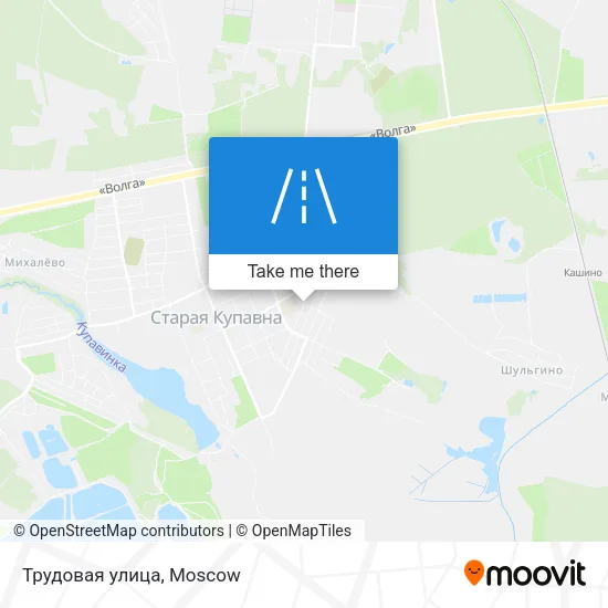Трудовая улица map