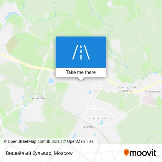 Вишнёвый бульвар map
