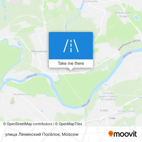улица Ленинский Посёлок map