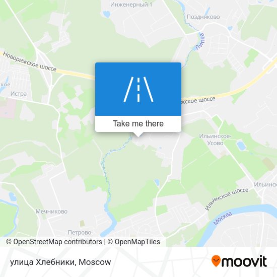 улица Хлебники map