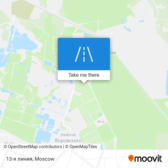 13-я линия map