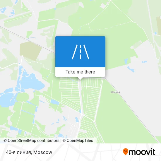 40-я линия map