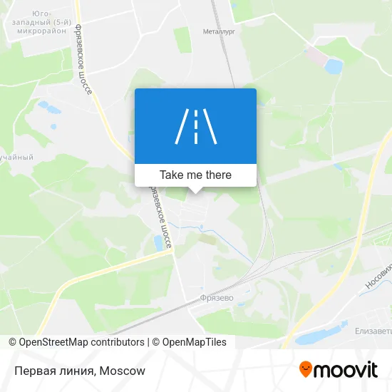 Первая линия map
