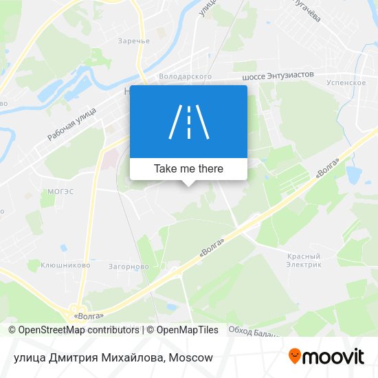 улица Дмитрия Михайлова map