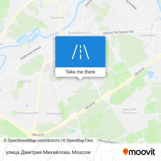 улица Дмитрия Михайлова map