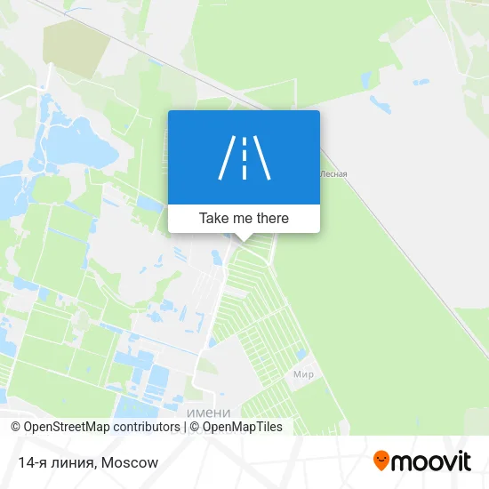 14-я линия map