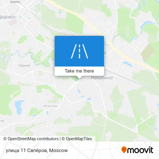 улица 11 Сапёров map