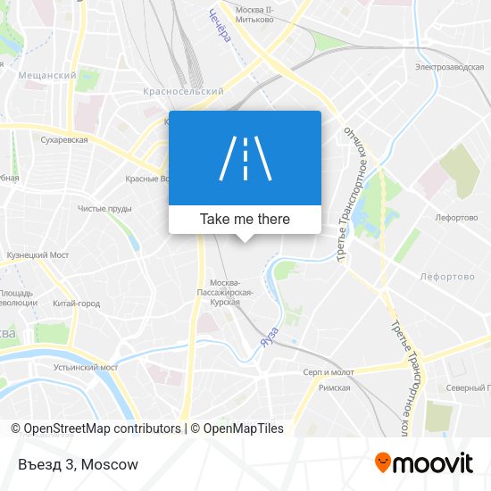 Въезд 3 map