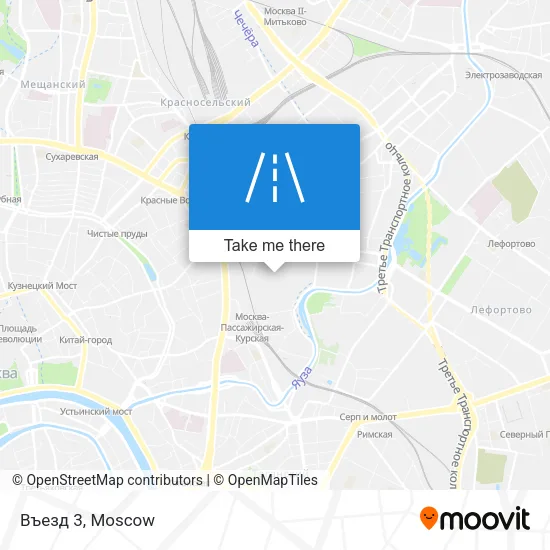Въезд 3 map