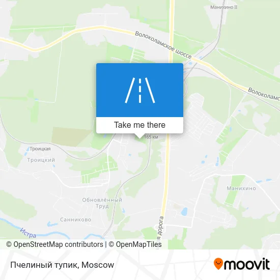 Пчелиный тупик map