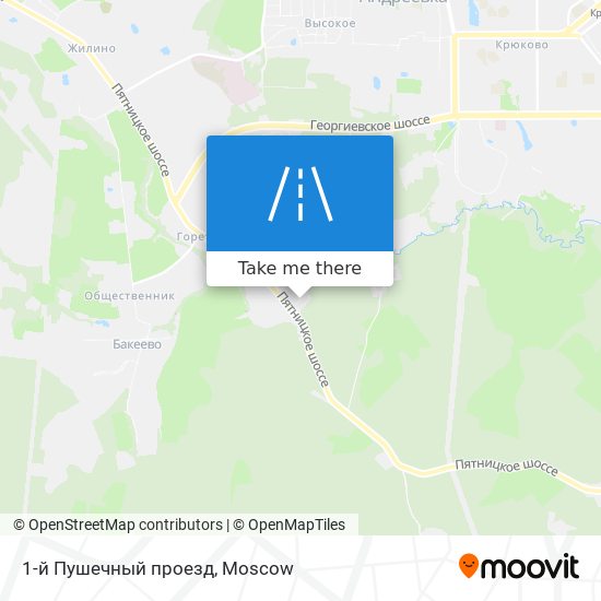 1-й Пушечный проезд map