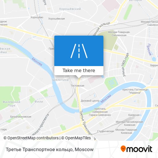 Третье Транспортное кольцо map