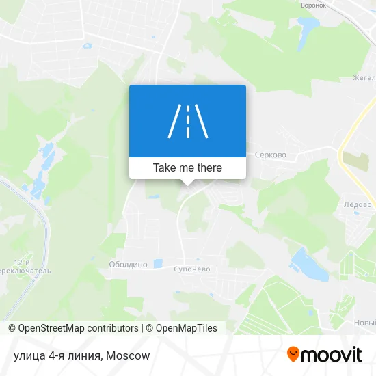 улица 4-я линия map