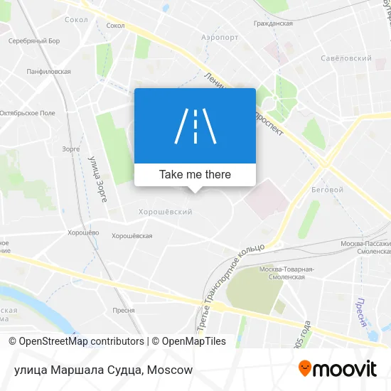 улица Маршала Судца map
