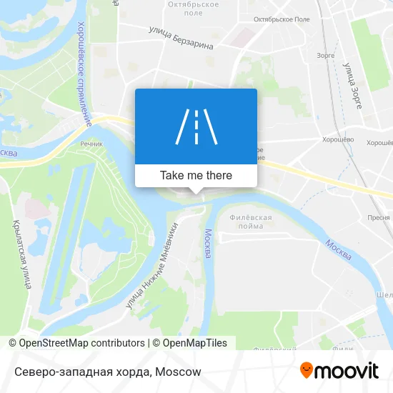 Северо-западная хорда map