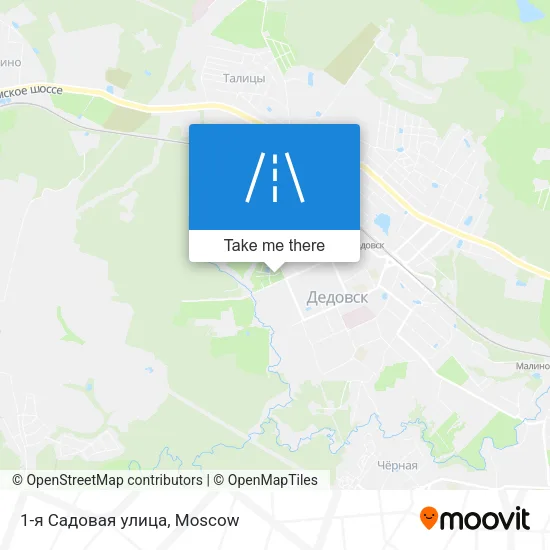 1-я Садовая улица map