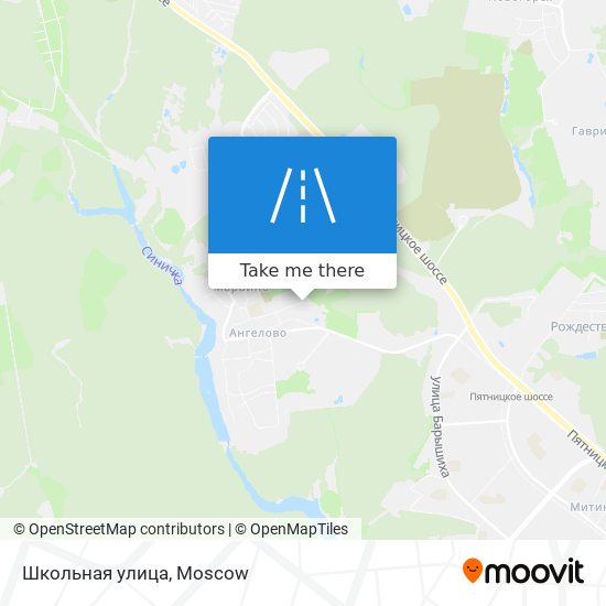 Школьная улица map