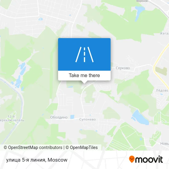 улица 5-я линия map