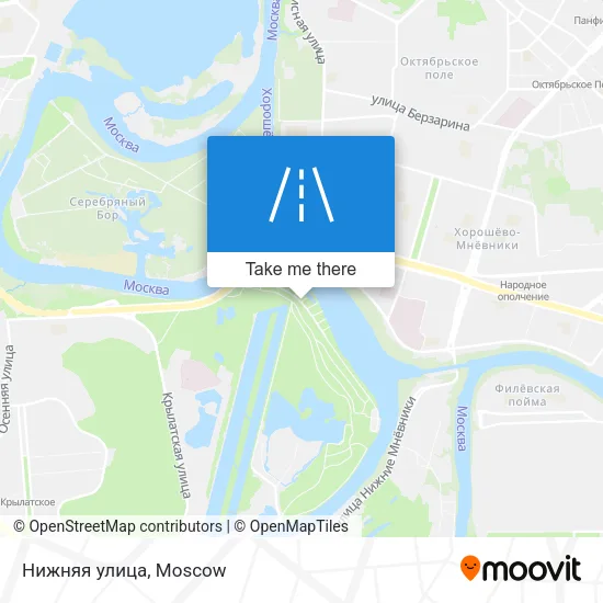 Нижняя улица map