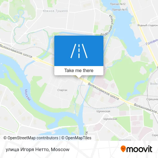 улица Игоря Нетто map