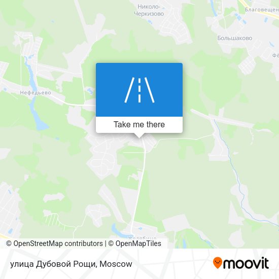 улица Дубовой Рощи map