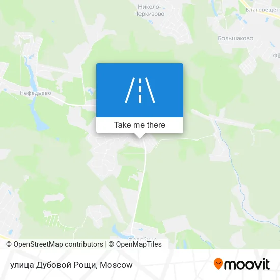 улица Дубовой Рощи map