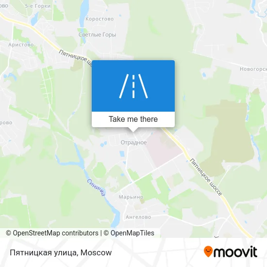 Пятницкая улица map