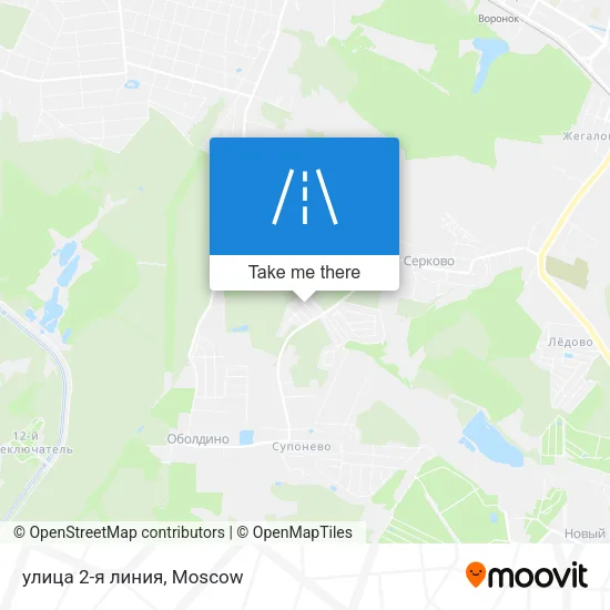 улица 2-я линия map