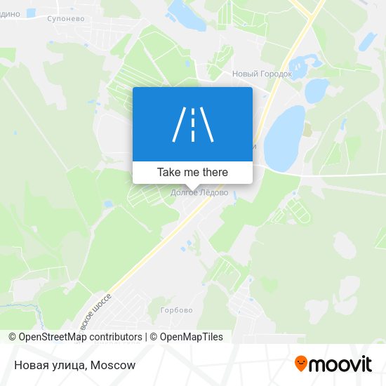 Новая улица map