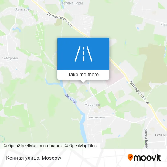 Конная улица map