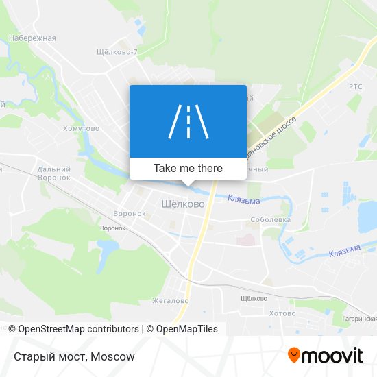 Старый мост map
