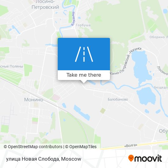 улица Новая Слобода map