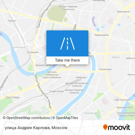 улица Андрея Карлова map