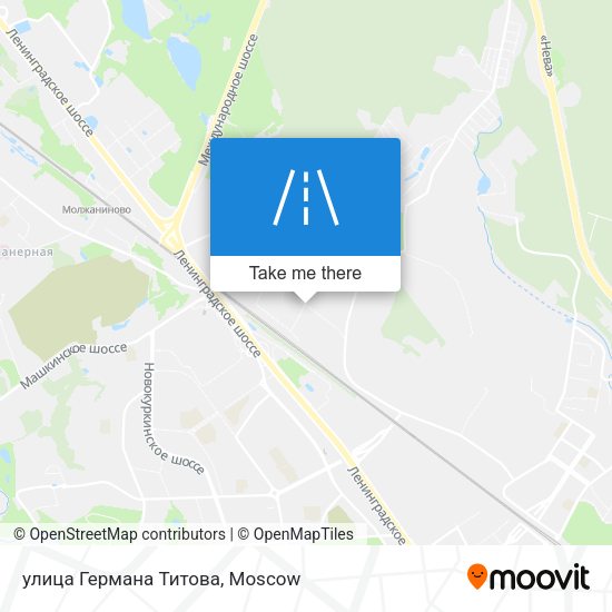 улица Германа Титова map