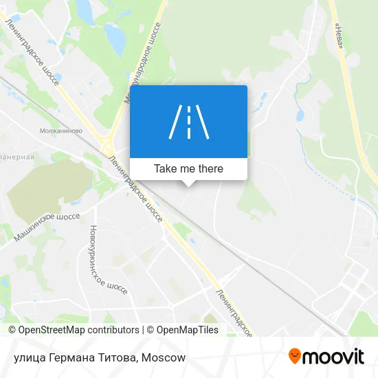 улица Германа Титова map