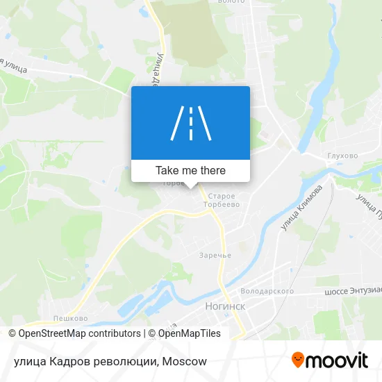 улица Кадров революции map