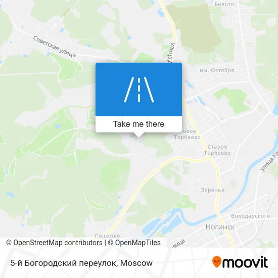 5-й Богородский переулок map