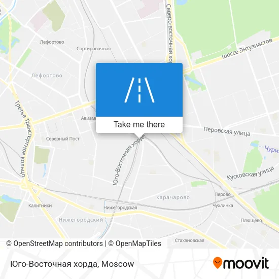 Юго-Восточная хорда map