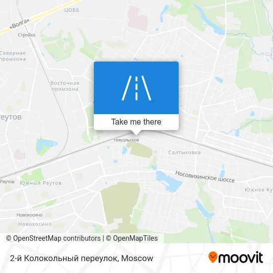2-й Колокольный переулок map