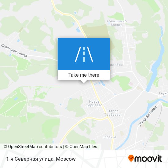 1-я Северная улица map