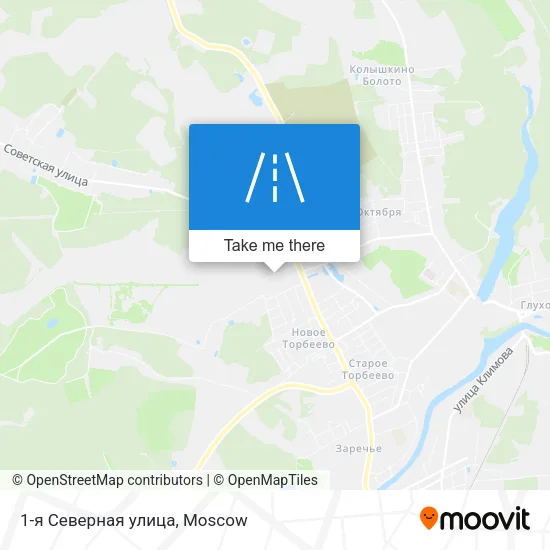 1-я Северная улица map