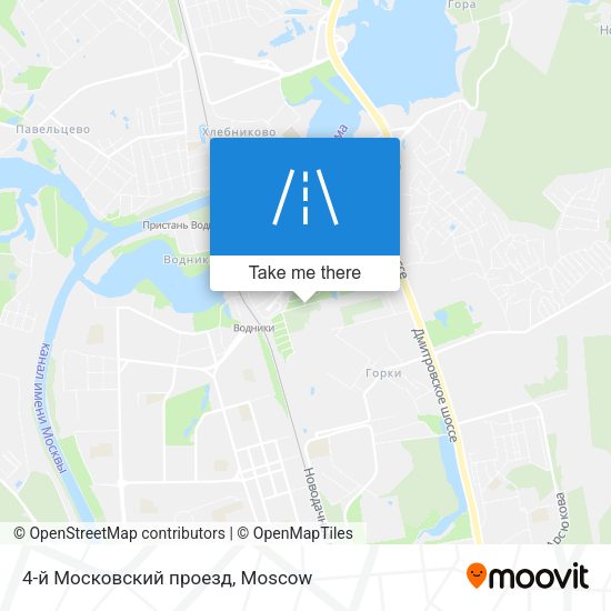 4-й Московский проезд map