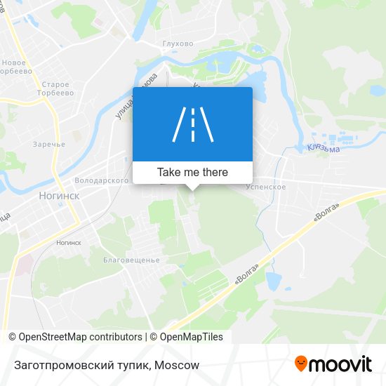 Заготпромовский тупик map