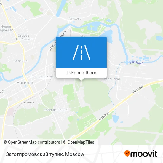 Заготпромовский тупик map